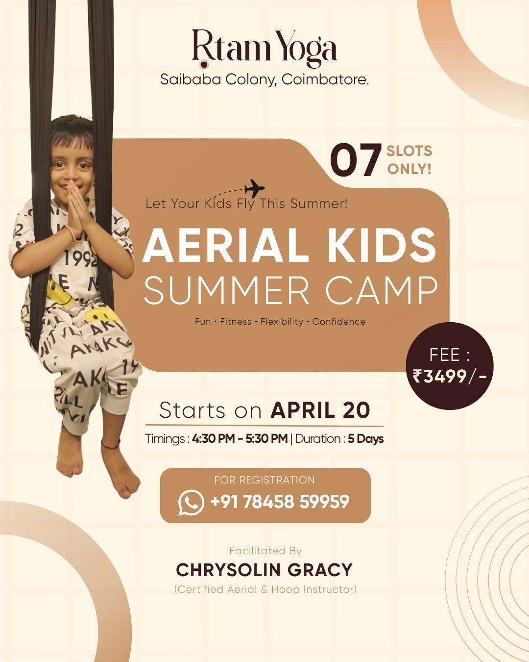 Aerial Kids Summer Camp