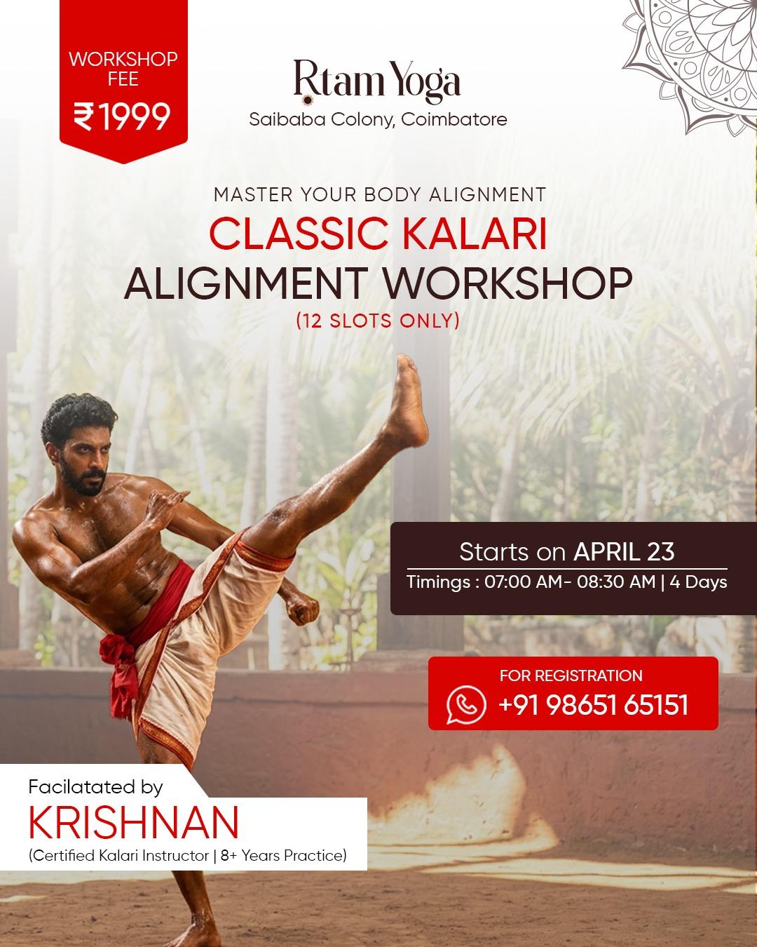 Classic Kalari Alignment Workshop